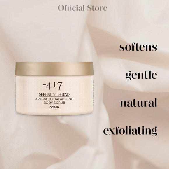Serenity Legend - 2pc Aromatic Balancing Body Scrub, Dead Sea Mineral Scrub - Picture 9 of 11